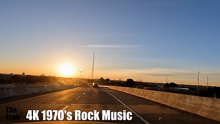 4K 1970's Rock Music | Texas | Drive Highway I-27 Lubbock TX | 20230216