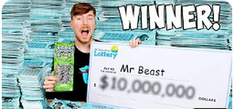 I Spent $1,000,000 On Lottery Tickets and WON