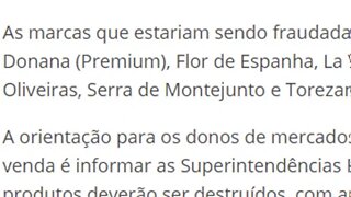 Ministério proíbe venda de 9 azeites falsificados; veja as marcas