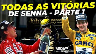 AS 41 VITÓRIAS DE SENNA - PARTE 1 (1 A 20)