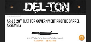 Del-Ton AR15 A2 Government profile barrel upper on Palmetto State Lower