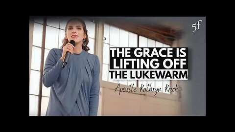 The Grace is Lifting off of the Lukewarm