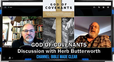 God of Covenants Book Interview with Herb Butterworth