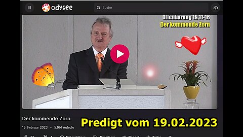 Predigt vom 19.02.2023 mit Jakob Tscharntke