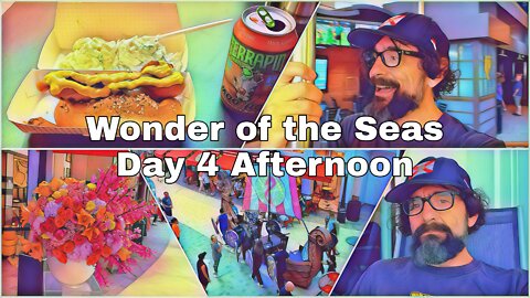 Wonder of the Seas | Day 4 | Carousel & Boardwalk Dog House