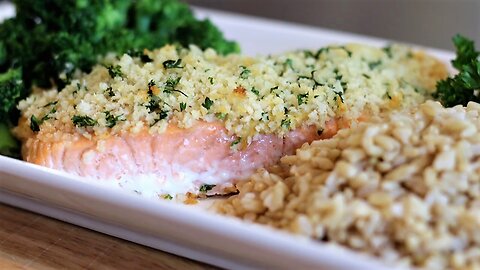 Recipe for Delicious Panko Crusted Salmon