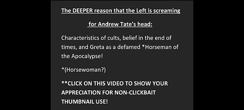 The REAL reason the Left despises ANDREW TATE!