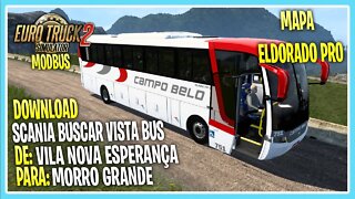 MODBUS SCANIA BUSCAR VISTA BUS MAPA ELDORADO PRO EURO TRUCK SIMULATOR 2 MODBUS 1.40