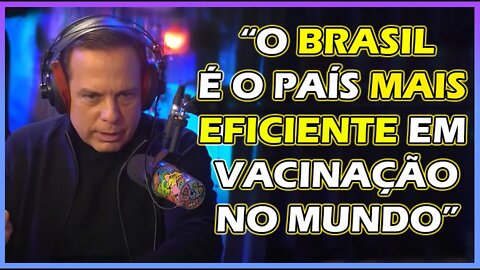 JOAO DÓRIA SOBRE RITMO DE VACINAÇÃO DA POPULAÇÃO