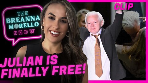 Julian Assange lands in Australia as a FREE Man - Breanna Morello