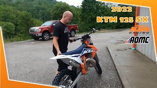 2022 KTM 125 SX - First Cold Start ( Brand New Motorcycle )