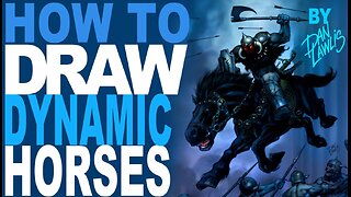 How To Draw Dynamic Horses By Dan Lawlis