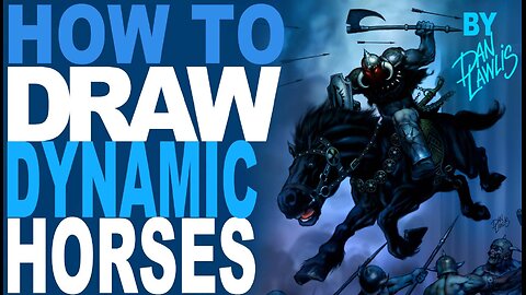 How To Draw Dynamic Horses By Dan Lawlis