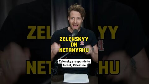 Zelenskyy’s Says He’s Happy For Biden & Netanyahu