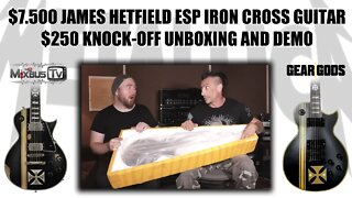 $7500 James Hetfield Guitar $250 DHGate Knock-Off - Unboxing & Demo with GearGods