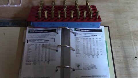 V13, 30-30 Win. Redding T7 Turret, Identifying the Initial Charge Weights