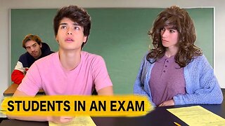 12 tyepes of students in exam.