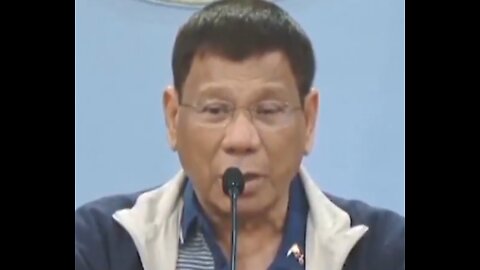 Philippine president Rodrigo Duterte and his thoughts about the vaccine, 2021.