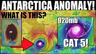 🤯 BREAKING! Antarctica ANOMALY Causes CAT 5 CYCLONE!