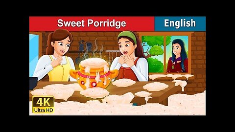 Sweet Porridge Story | Stories for Teenagers | #FairyTalesE #viral #cartoon #education