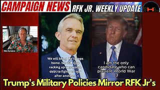 Campaign News -- RFK Jr Weekly Update with Niko | Did Trump STEAL Kennedy's Anti-War Policies?