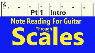 How to read guitar sheet music book | Audio Book Pt 1 | Intro