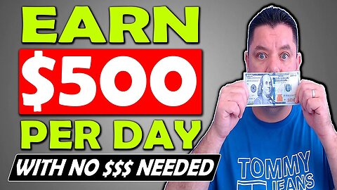 Earn $500/day For Free | Make Money Online