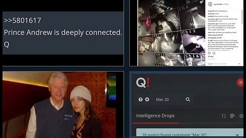 3.20.2023 - QDROPS - CHANDLER - EPSTEIN ISLAND - CLINTON FOUNDATION and much more