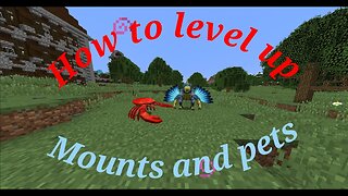 How to level up mounts and pets in RLcraft