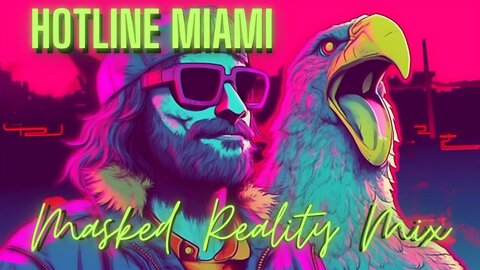 DJ Cheezus - Hotline Miami - Masked Reality Mix #midjourney #hotlinemiami