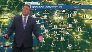 Tuesday forecast: Things are starting to warm up
