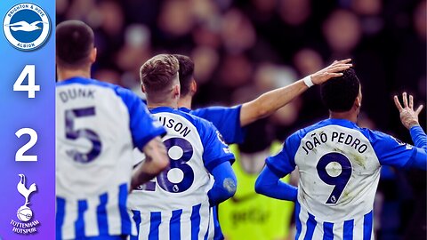 Brighton vs Tottenham 4-2 Review | Premier League #PremierLeague