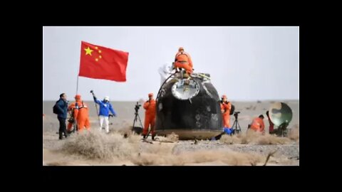 Astronautas chineses voltam à Terra após missão tripulada mais longa da China