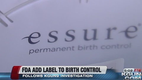 FDA approves labeling changes for Essure