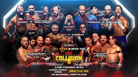 RoH Sept 28th Rampage Sept 29th Collision Sept 30th Watch Party/Review (with Guests)