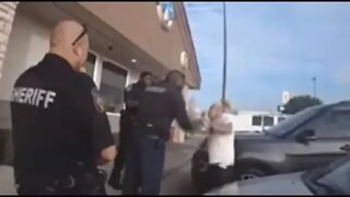Talking About Entrapment By Police - Harris County Sheriff Encourages Citizen To Slap Him