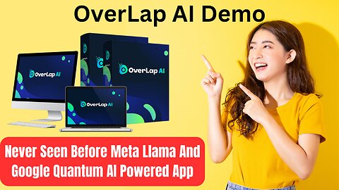 OverLap AI Demo - Never Seen Before Meta Llama And Google Quantum AI Powered App