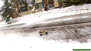 RC Snow Playing