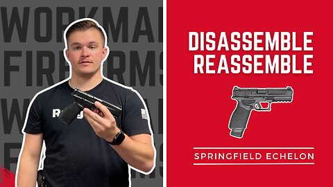 How to disassemble and reassemble the Springfield Armory Echelon