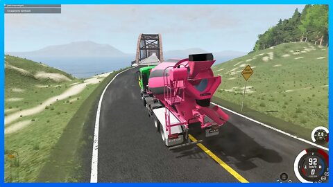 Truck vs Ferry: BeamNG Drive