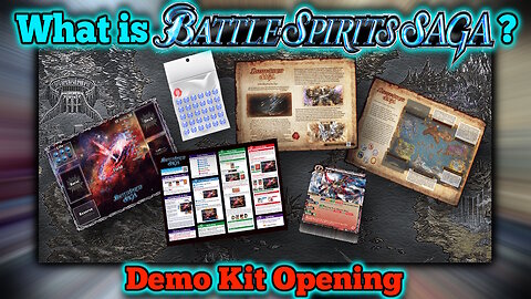 What is Battle Spirits Saga? - Demo Kit Opening