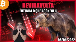 Reviravolta No Mercado! Entenda o que Aconteceu! Análise Bitcoin 06/05/2022