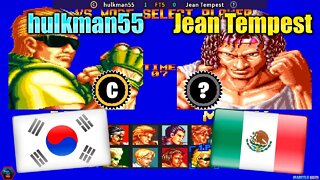 Art of Fighting (hulkman55 Vs. Jean Tempest) [South Korea Vs. Mexico]