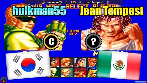 Art of Fighting (hulkman55 Vs. Jean Tempest) [South Korea Vs. Mexico]