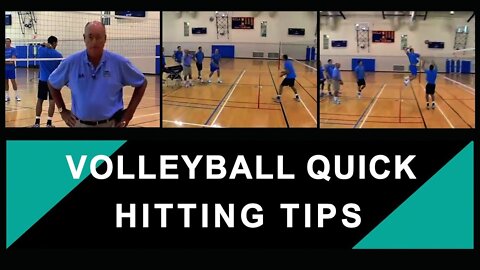 Volleyball - Quick Hitting Tips and Techniques - Coach Al Scates