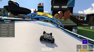 First I take the world record and then I extend it 1/2 - Trackmania