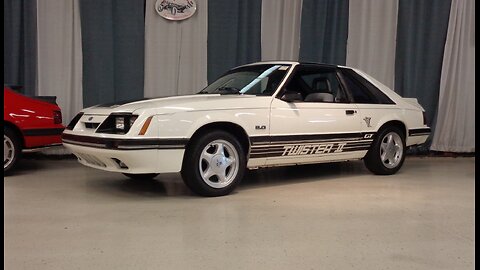 1985 Ford Mustang GT Twister II in White & 5.0 Liter Engine Sound on My Car Story with Lou Costabile