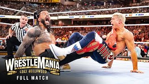 FULL MATCH - Roman Reigns vs. Cody Rhodes — Undisputed Universal Championship Match: WrestleMania 39