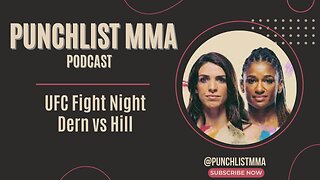 UFC FIGHT NIGHT Dern vs Hill Betting Preview