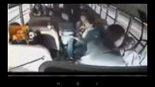 13 YEAR OLD HEROES STOP SCHOOL BUS DURING DRIVER'S HEART ATTACK